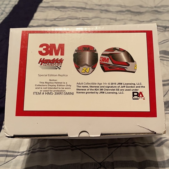 Brand New 2015 Jeff Gordon #24 3M Mini Helmet - Picture 9 of 9